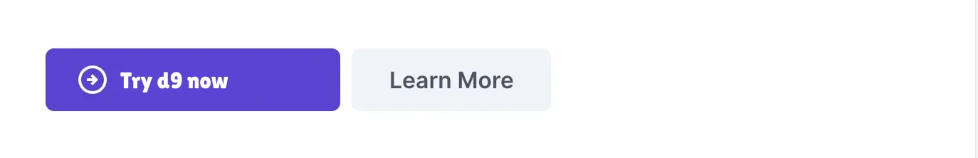 A group of two buttons. One primary button. One default button.